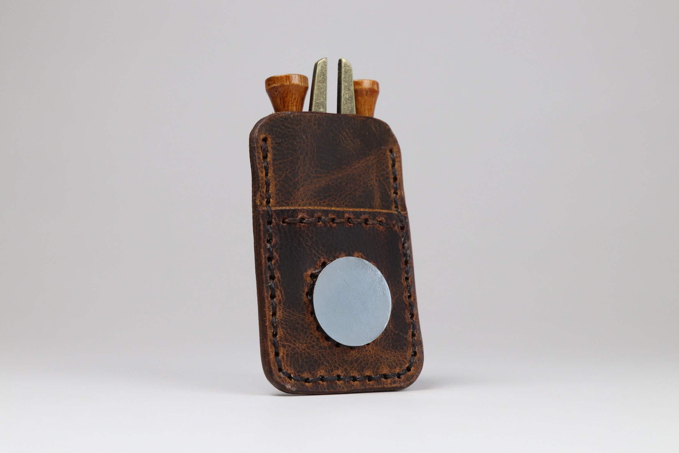 Dark Brown Golf Pocket Caddy