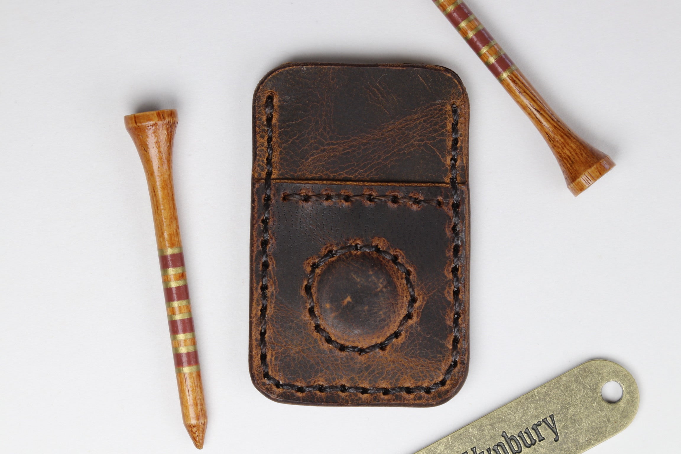 Dark Brown Golf Pocket Caddy